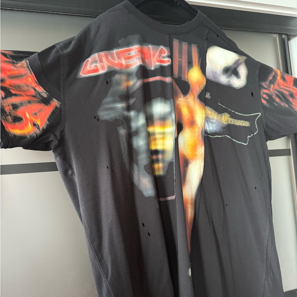 Givenchy Black and Red Graphic Tee brand new